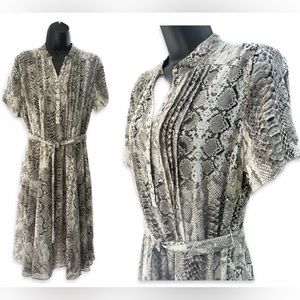 Nanette Lepore animal print dress size 10